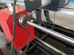 2017 Nuevo tipo portátil máquina cortadora de tubos de metal de plasma, máquina cortadora de tubos de metal CNC