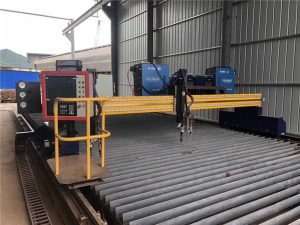 Cortadora de plasma CNC automatizada Doble conducción 4m Span 15m Rails