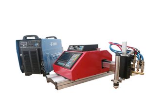 Cortadora de plasma CNC portátil automática para acero aluminio inoxidable