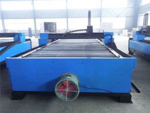 Máquina de corte por plasma cnc de pórtico de placa de metal de acero dulce ms resistente
